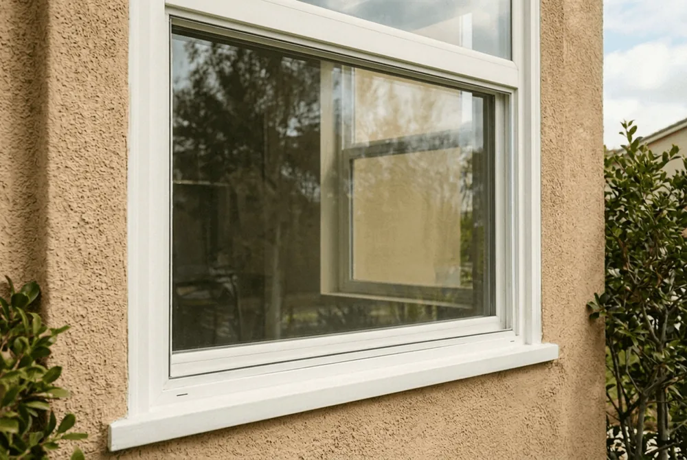 Clean window after detailing