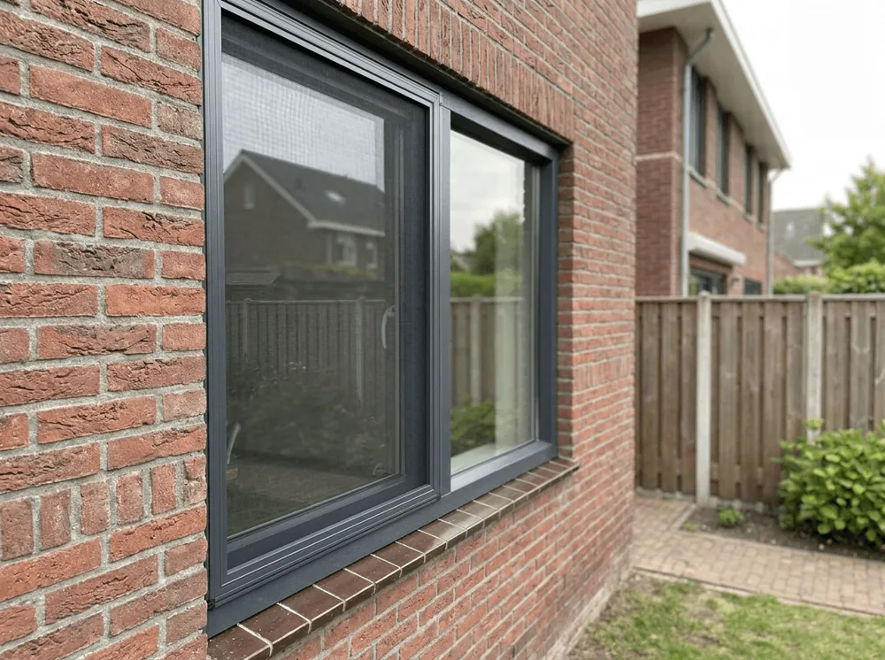 Spotless exterior window