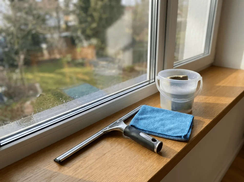 Professional window cleaning tools