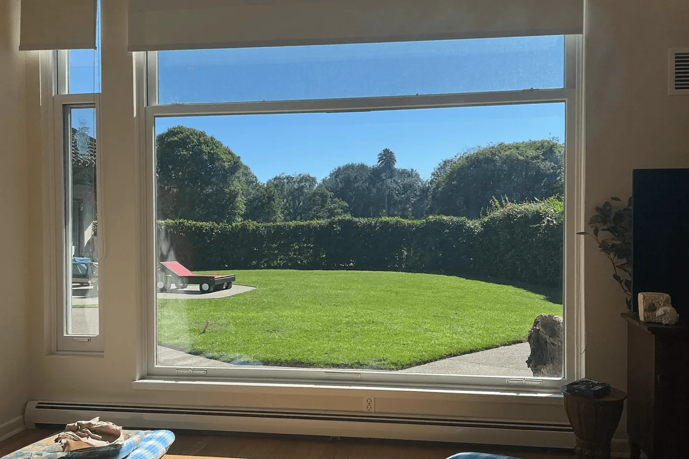 Spotless windows in a Conejo Valley home