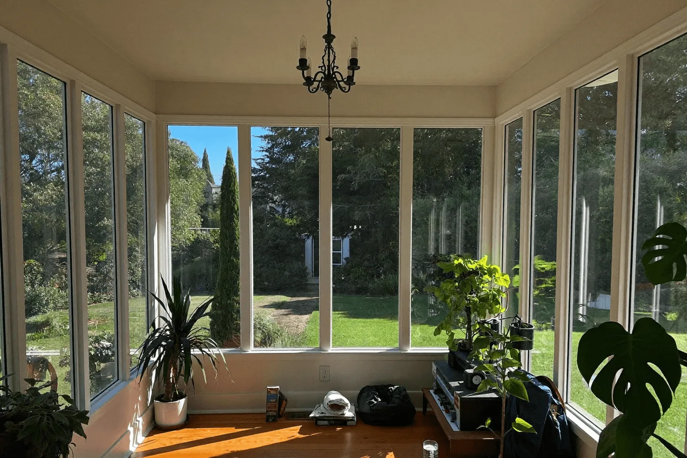 Spotless windows in a Conejo Valley home