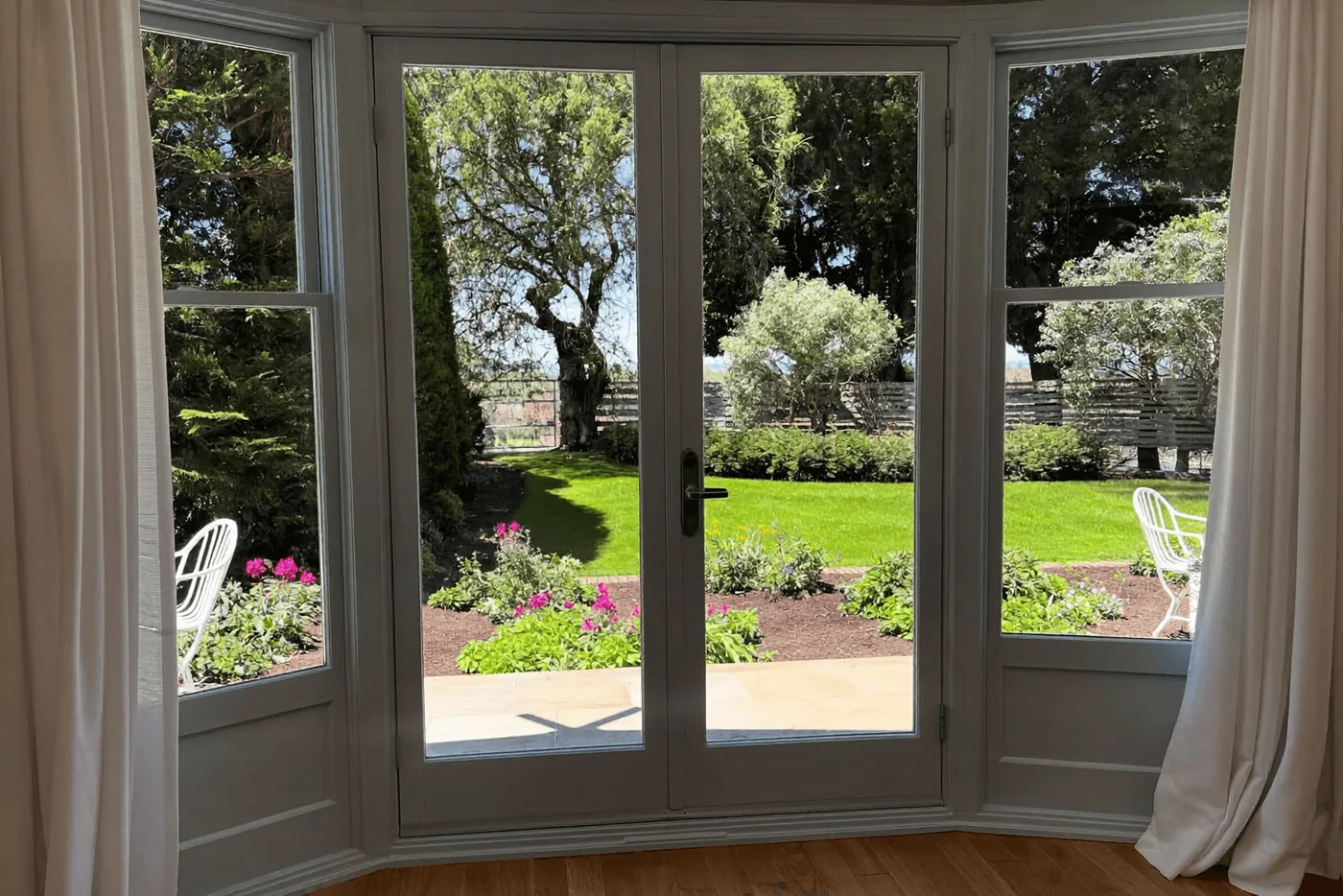 Spotless windows in a Conejo Valley home